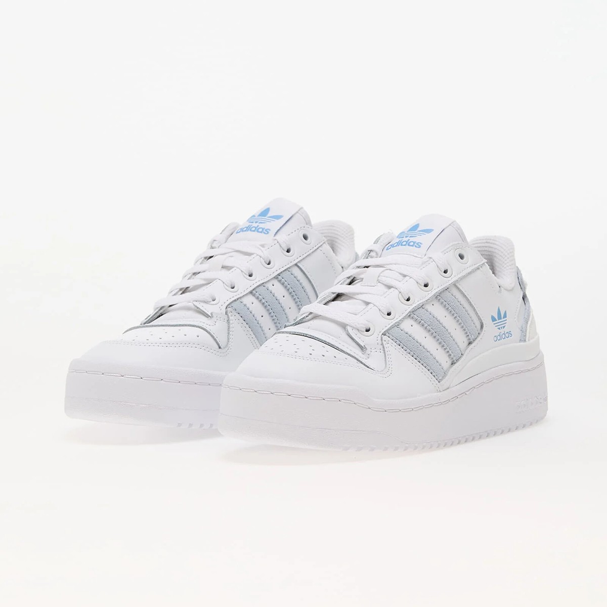 W Adidas Originals Forum Bold Stripes ID1283 White Halo Blue