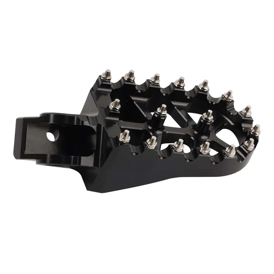 Black For Kawasaki KX 65 80 85 KX100 112 KLX 140 Footrest Footpegs Rest Pedal — 第 2/4 张图片