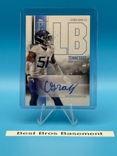 2024 Topps Signature Class - Cedric Gray Base Auto Rookie RC TITANS #RCA-CG