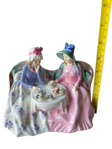 Vintage Retired Royal Doulton “Afternoon Tea" HN 1747 Pretty & Mint Condition - Picture 21 of 24