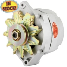 Powermaster 7294 1-Groove V-Pulley 100 Amp 1 or 3 Wire GM Alt - Natural