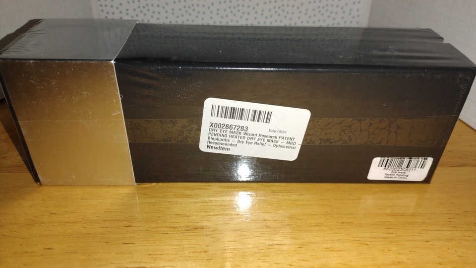 Wizard Research Electric Heated Dry Eye Mask New Factory Sealed eBay