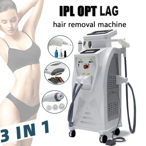 3IN1 OPT IPL RF Tattoo & Hair Removal ND YAG Laser RF Skin Rejuvenation Machine - Picture 3 of 16