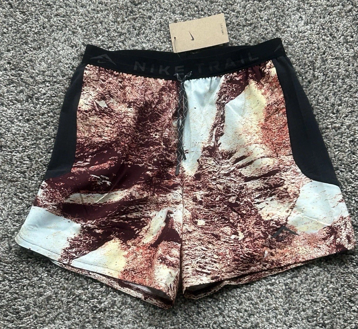 Nike Trail Shorts 6" Brief Lined Running Athletic Men’s Size Small HV2162-133