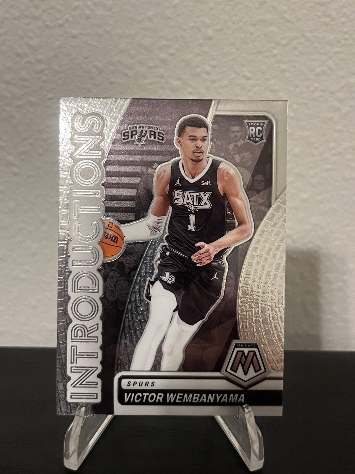 Victor Wembanyama 2023 Mosaic #8 Introductions Price Guide 