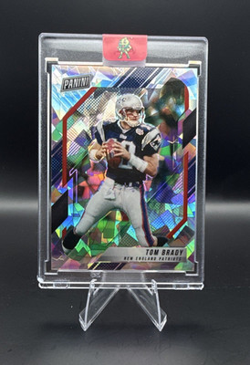 Panini 2021 VIP Gold Pack - Tom Brady - Cracked Ice Prizm /99 #70 - Patriots