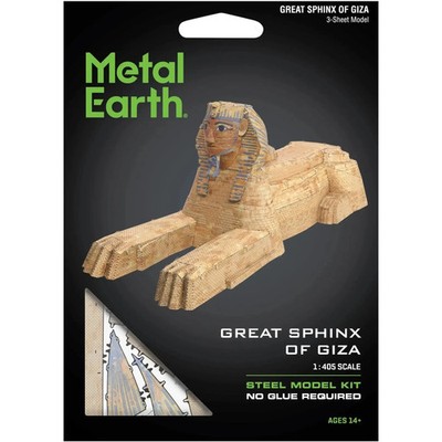 Great Sphinx of Giza (Colored) Landmark 3D Figure Model Kit (1:405 Scale, Steel