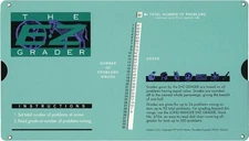 Advantus E-Z Grader Chart, Easy Gradebook for Teachers, 8-1/2 X 4-3/4 X 1/8 Inch