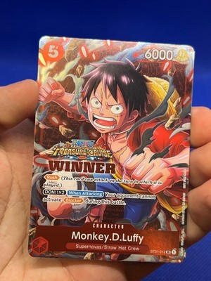 One Piece Treasure Cruise Winner Pack Vol. 5 Monkey D Luffy ST01