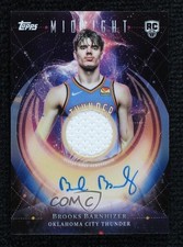 2025-26 Topps Midnight Brooks Barnhizer #RJA-BB Rookie Relic Auto RC