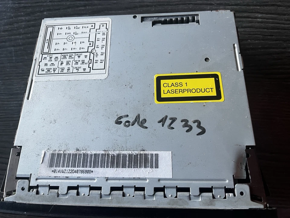 ORIGINAL VW GOLF 4 BORA SHARAN T5 RADIO NAVIGATION MCD NEU 7M3035191B - Bild 3 von 3