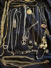 Vintage & Modern Costume Jewelry Lot – Mixed Necklaces, Pendants & Chains