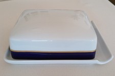 Heinrich Rondo Butterdose Kobalt