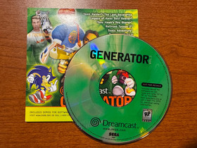 SEGA Dreamcast Generator Vol 2 Demo Disc Sonic Adventure Tony Hawk's Pro Skater