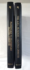 2 Agatha Christie Mystery Books ."Passenger to Frankfurt" & "The A.B.C. Murders"