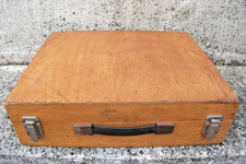 Boîte  Valise de peintre en bois, malette à couture, 40 X 33 cm
