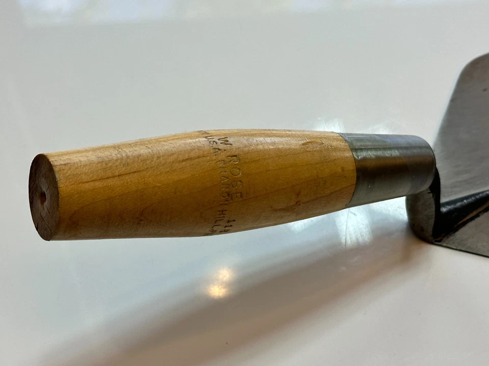 W. Rose Tools USA(全新旧货)11-1/2 英寸砖铲,木柄 — 第 3/4 张图片