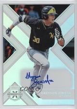2018 Panini Elite Extra Edition Auto Greyson Jenista #48 Auto rv8