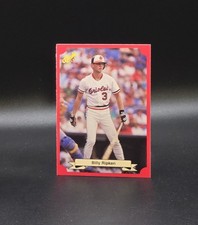 1988 Classic Red Series BILLY RIPKEN Rookie Card #163 Baltimore Orioles. rookie card picture
