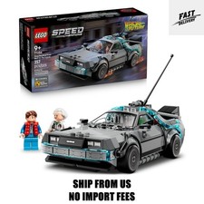LEGO Speed Champions Time Machine from Back t...