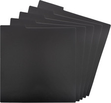 12.9 Inches Vinyl Record Dividers Hard PP Material Category Tab Double-Side P...