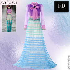 Gucci Runway/Editorial Runway Evening Gown Spring/Summer 2016 Size 38IT