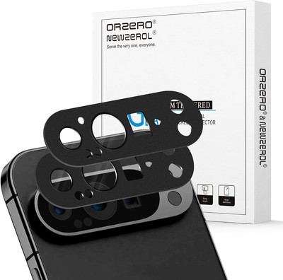 Orzero (2 Pack) Camera Lens Protector Compatible for Google Pixel 9 Pro Black 