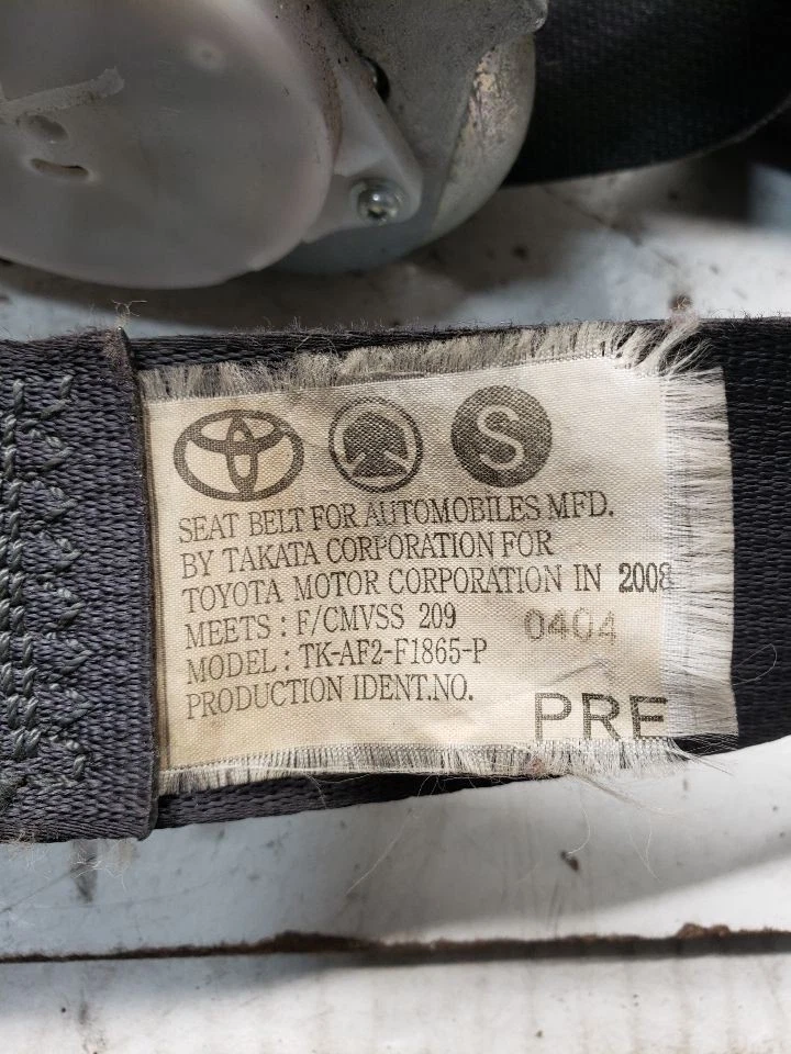 Cinturón de seguridad cubo delantero conductor retractor se adapta 05-10 SCION TC 1394137 Foto 4 de 4