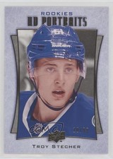 2016-17 Upper Deck UD Portraits Rookie Gold Foil /99 Troy Stecher #P-85 2d8