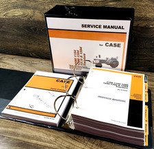 Case 1294 Tractor Service Manual Parts Catalog Repair Shop Set Workshop Book