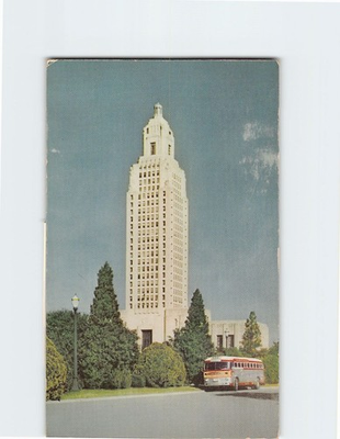 #ad Postcard Louisianas Beautiful Capitol Building at Baton Rouge Louisiana USA $4.99