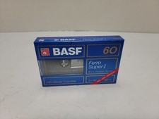 BASF FERRO SUPER I 60 1988 EUROPE BLANK CASSETTE TAPE 1  SEALED 