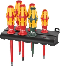 - 5347777001 Kraftform plus 160I/168I/6 Insulated Professional Screwdriver Set,