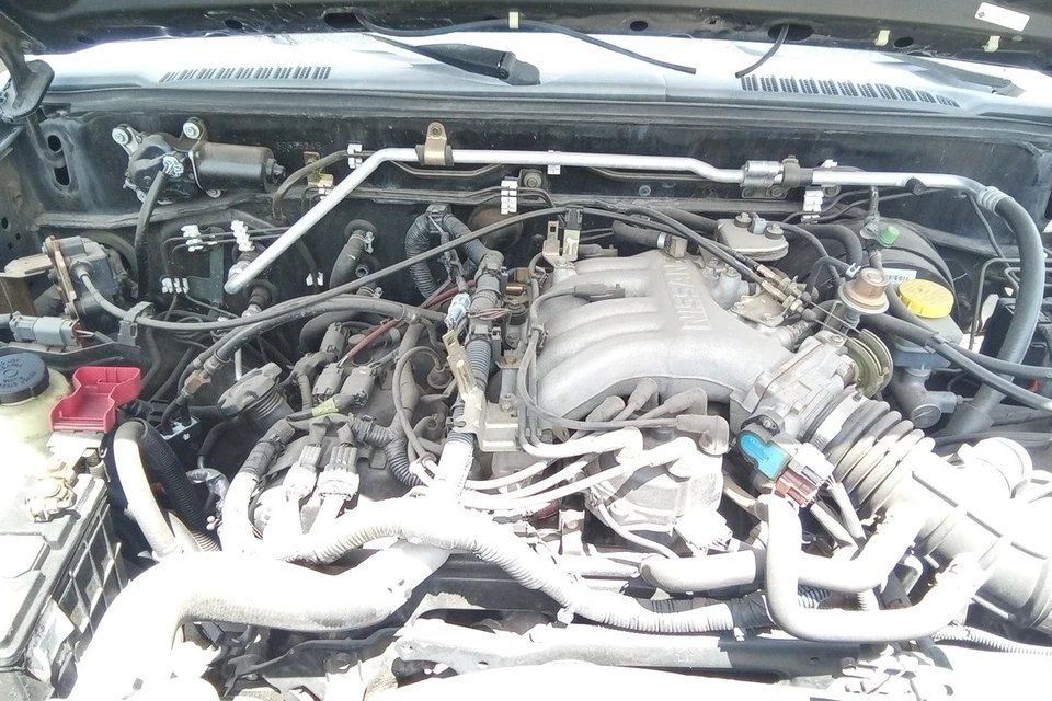 2003 年日产 Xterra 3.3L 发动机电机原始设备制造商 155K 英里 (LKQ ~ 431628071) — 第 3/4 张图片