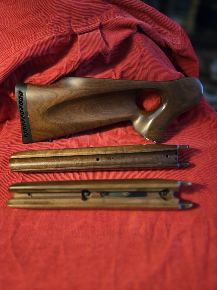 T/C ENCORE THUMBHOLE STOCK WITH CUSTOM GRIP CAP AND RIFLE& BLACKPOWDER ...