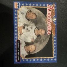 Starline Americana America On The Moon Card 03 Neil Armstrong Collins Aldrin