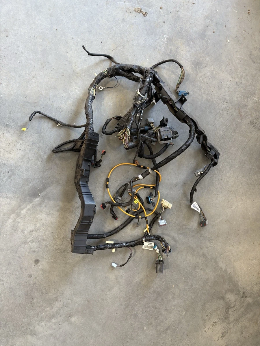 Ford F-250 2010-2016 face frame removal wiring harness connectors behind dashboard