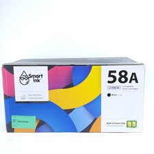 2 Pack 58A Black CF258A Toner Ink Cartridge Compatible for HP 58A Works with Pro