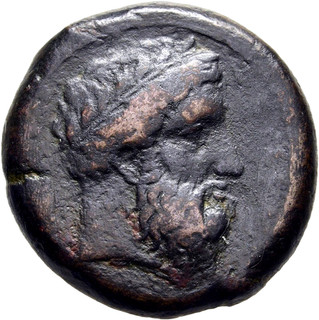 FITZ Greek Italy Sicily Syracuse Timoleon 344 BC Democracy Hemidrachm uFIM297