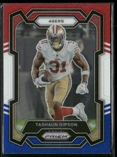 2023 Panini Prizm #273 Tashaun Gipson Red White and Blue San Francisco 49ers