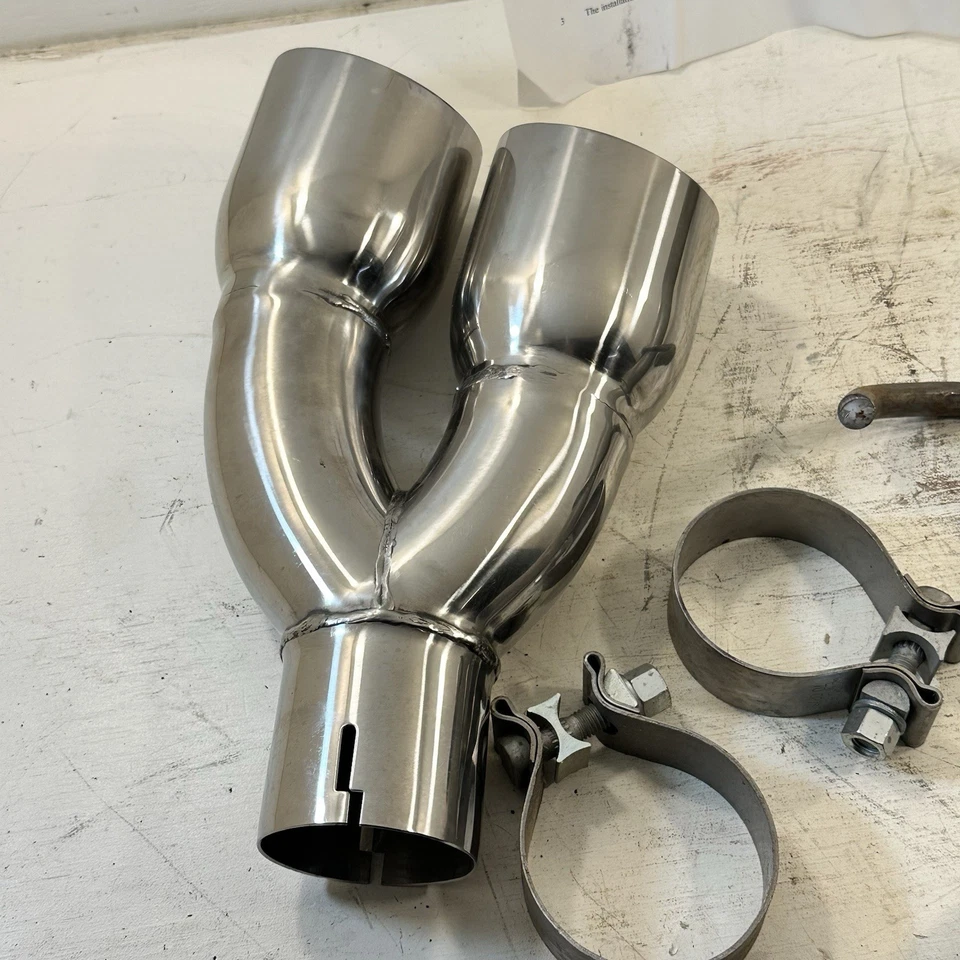 SLP PERFORMANCE 31059 Axle Back Dual Tip Tailpipe 07-13 Avalanche/Tahoe Yukon - Image 4 of 4