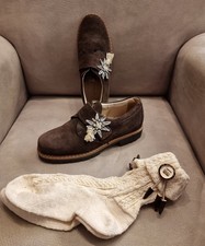 Trachtenschuhe Schuhe Schn&uuml;rschuhe Almrausch Damen Echtleder