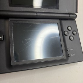 Nintendo DS Lite Red Black Handheld Console US Model w/ Charger Tested