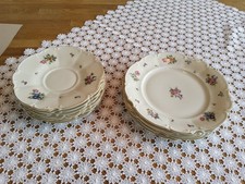 Porzellan Hutschenreuther Selb Bavaria Germany US ZONE diverse Teller