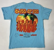 Travis Scott Cactus Jack Class Of 2020 Graphic T-shirt Men Large Blue Music