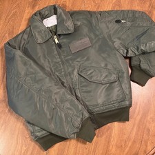 Rothco Flight Bomber Jacket CWU-45P Mens Medium Green Ultra Force