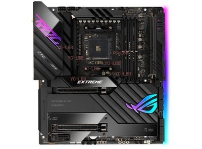 For ASUS ROG CROSSHAIR VIII EXTREME motherboard AM4 DDR4 128G DP E-ATX Tested OK