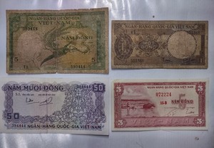 🔥Set of 4 1950s & Later South Viet-Nam Dong & Mot Bong