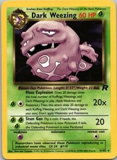 Dark Weezing 31/82 Team Rocket LP on eBay