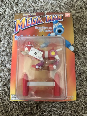 1995 CAPCOM Bandai Mega Man RUSH Action Figure Toy Vintage Nintendo open